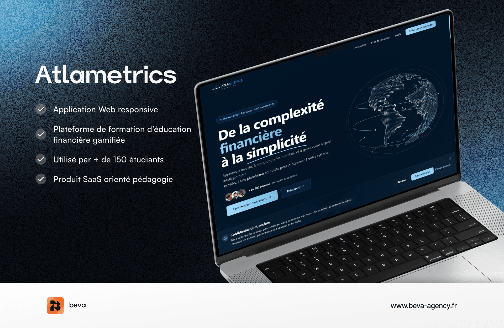 Atlametrics - Plateforme de formation finance