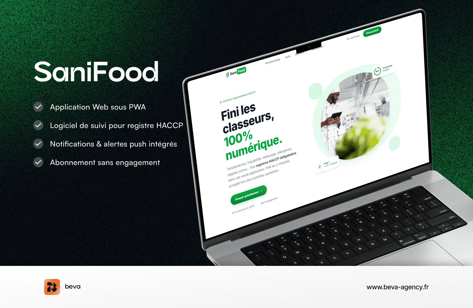 SaniFood - Gestion HACCP digitalisée