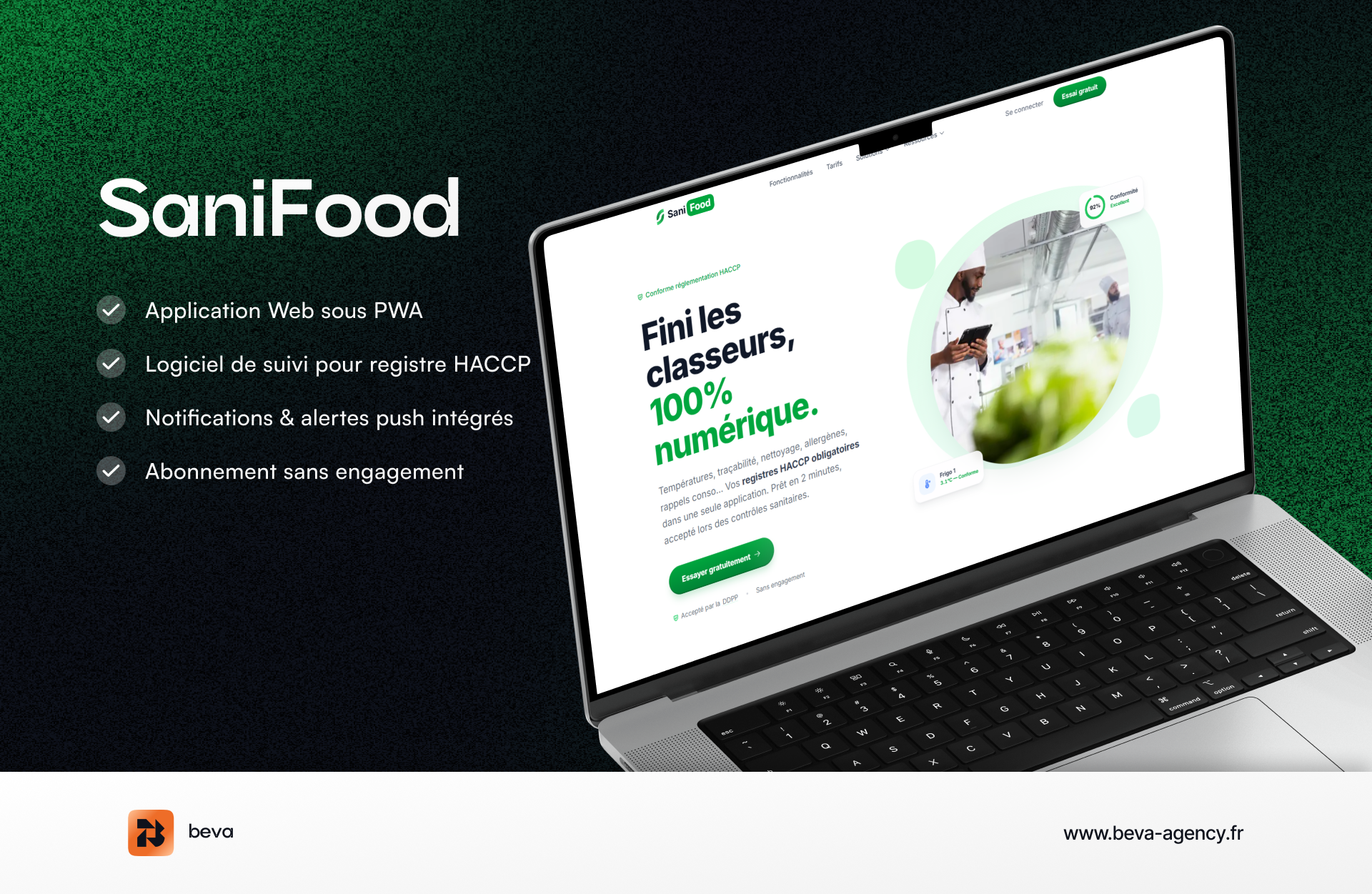 SaniFood - Gestion HACCP digitalisée