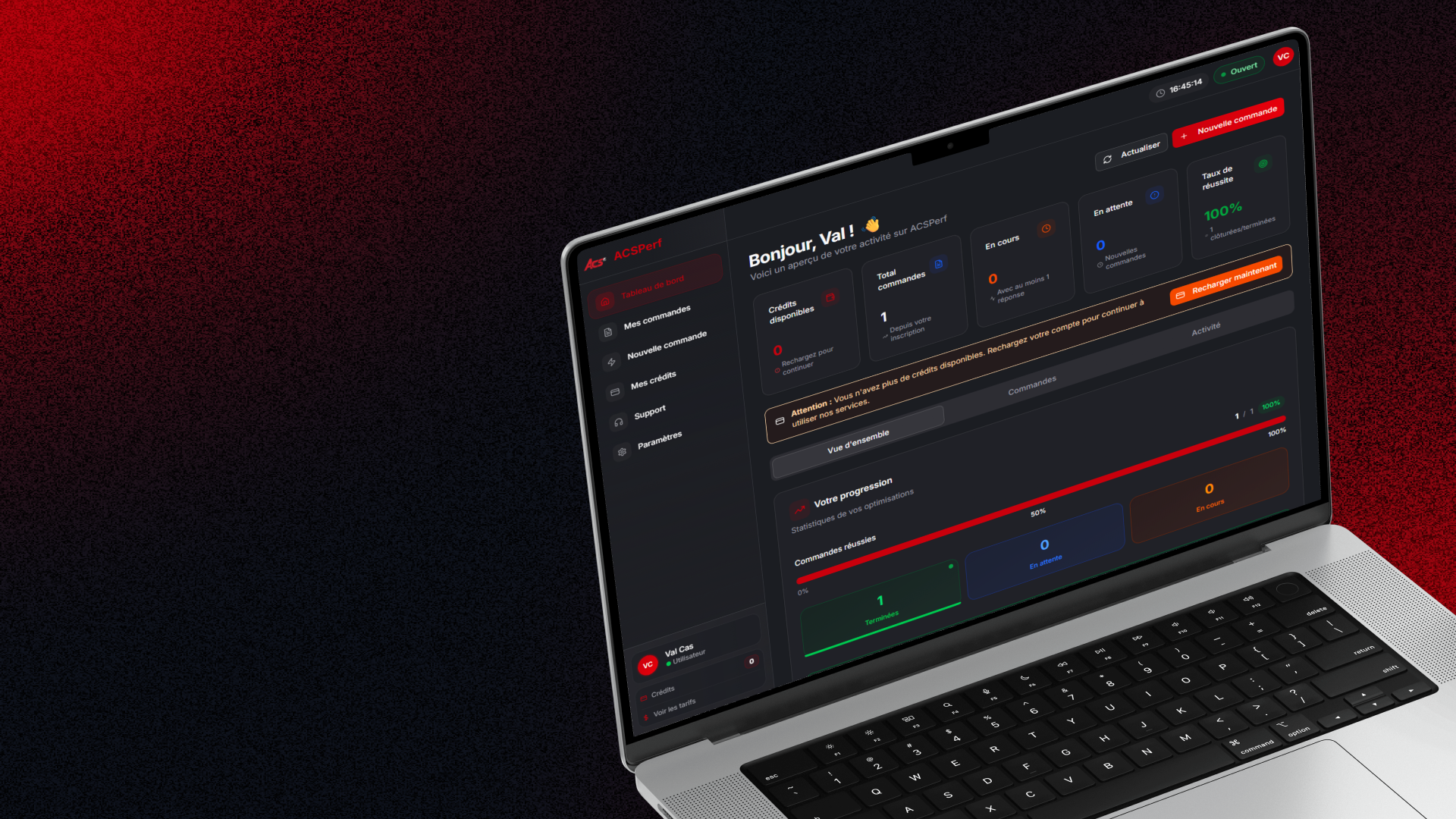 ACSPerf - Plateforme de File Tuning