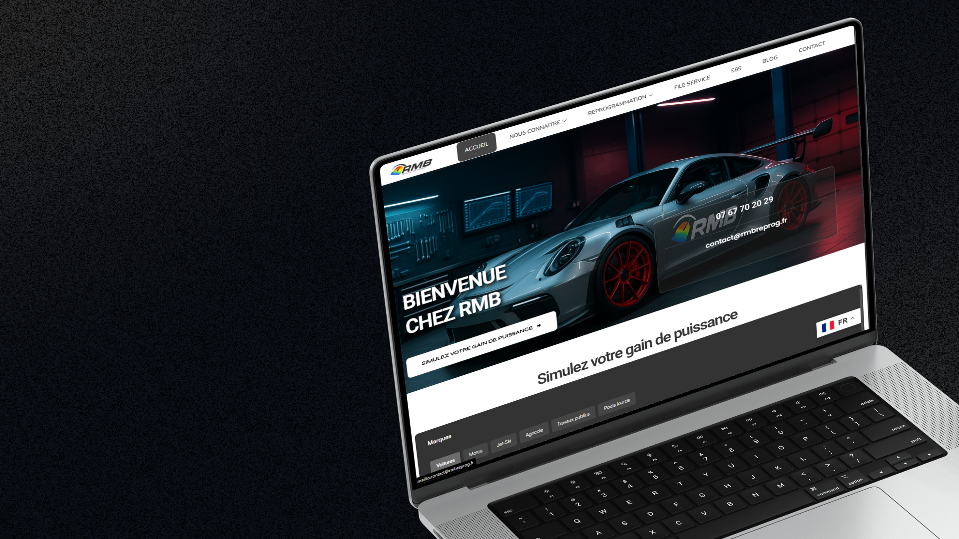 RMB Reprog - Site web et file tuning